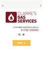 Mobile Screenshot of clarkesgasservices.com